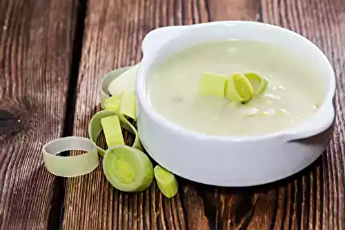 Soupe Poireaux Radis Noir au blender