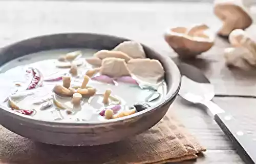 Soupe Tom Kha Kai thaïlandaise au Companion