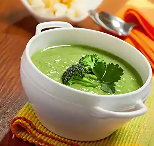 Soupe verte