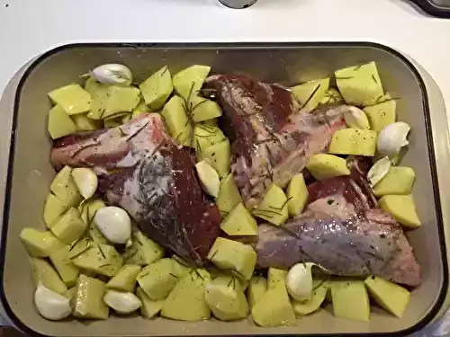 Souris d'agneau à la crème