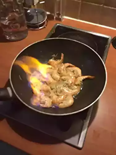 Spaghetti aux gambas