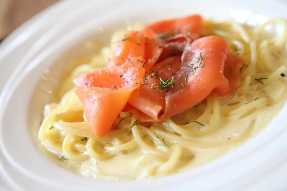 Spaghettis à l'Alicantina (Espagne)