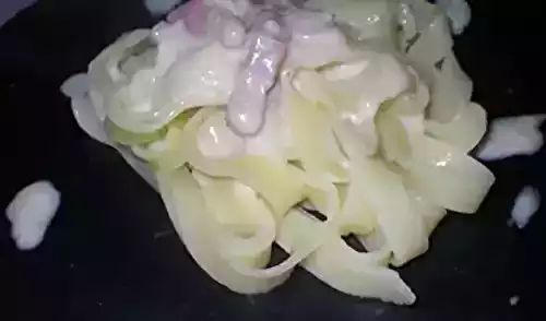 Tagliatelles à la sauce savoyarde