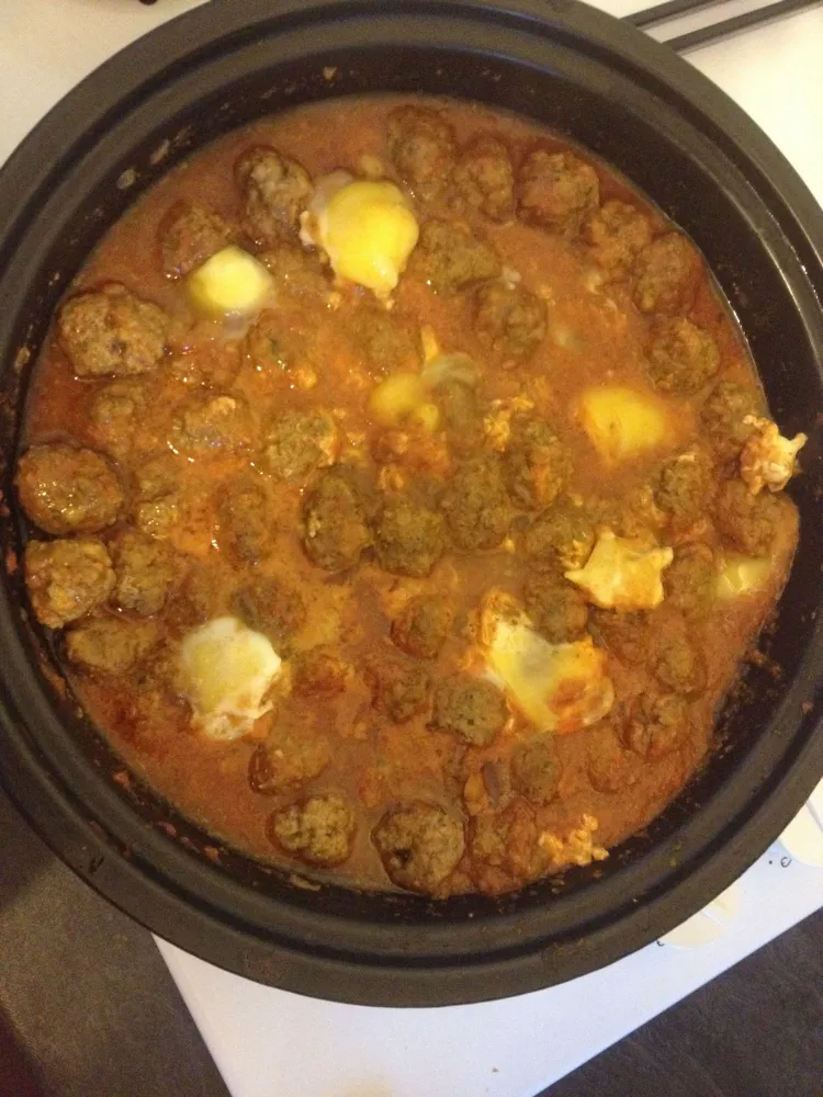 Tajine de kefta tomates