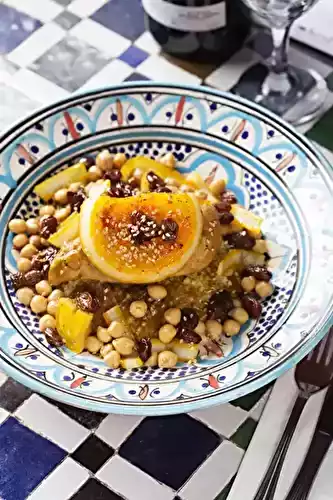 Tajine de poulet à la marocaine au Monsieur Cuisine