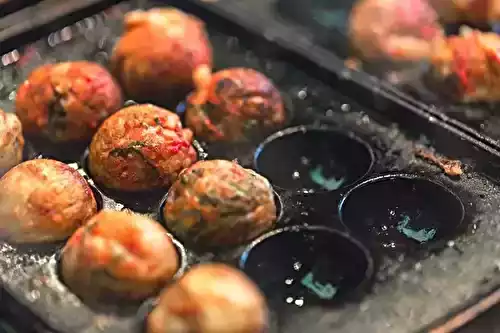 Takoyaki - boulettes de poulpe à la japonaise
