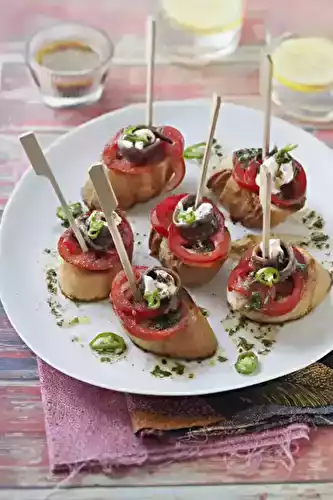 Tapas aux anchois