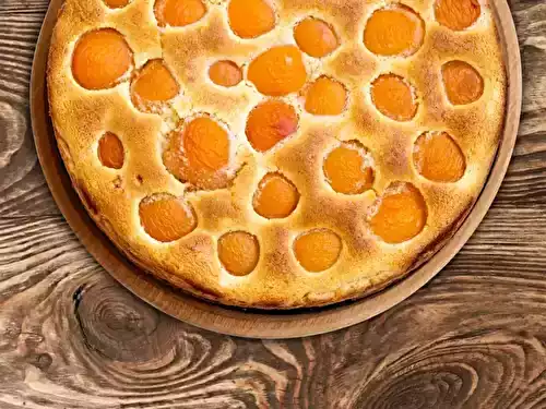 Tarte à l'abricot