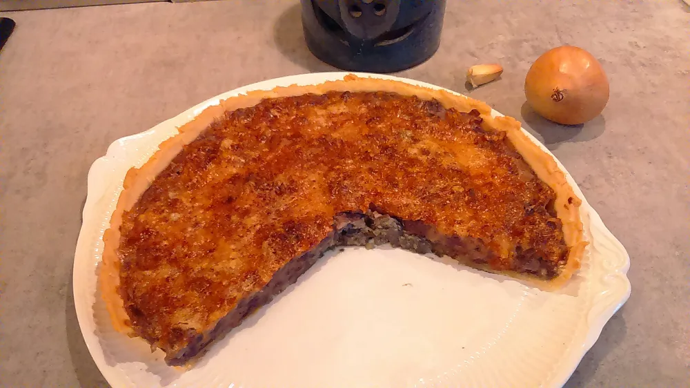 Tarte à l'oignon facile