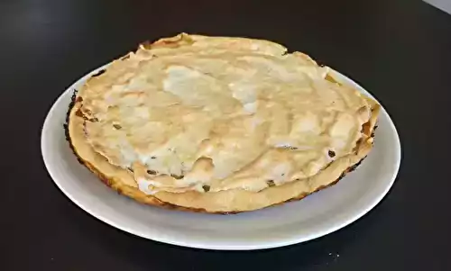 Tarte à la banane meringuée