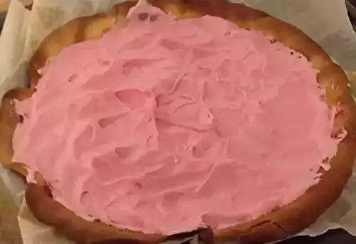 Tarte à la framboise meringuée