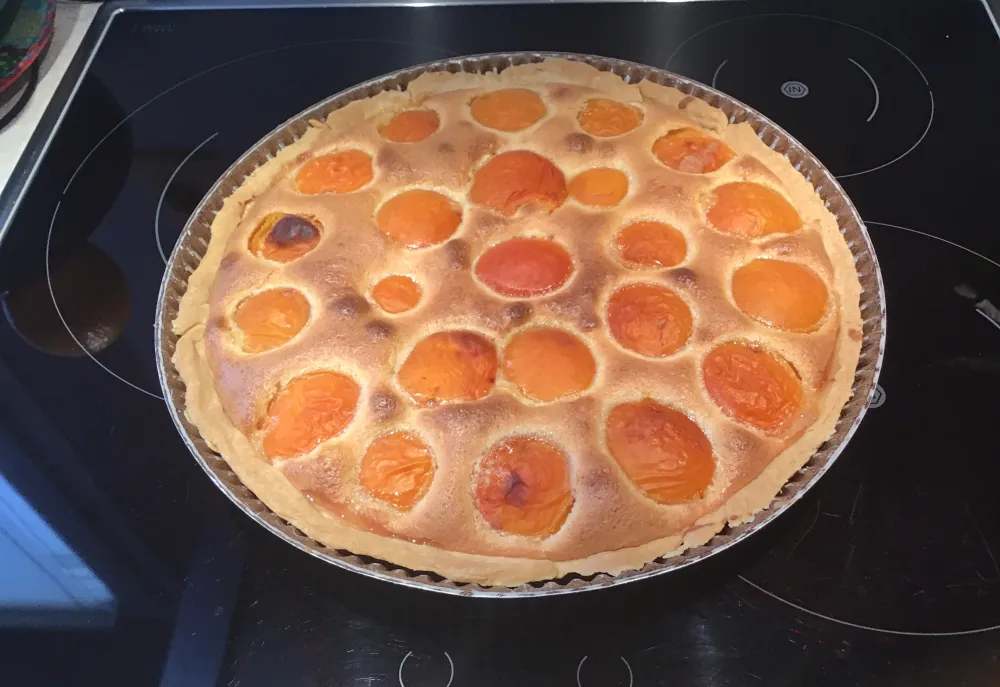 Tarte amandine aux abricots facile