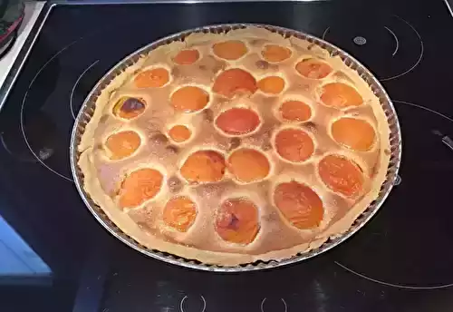 Tarte amandine aux abricots facile