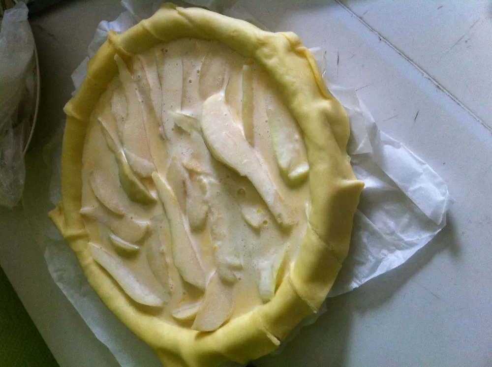 Tarte Amandine aux Poires