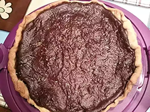 Tarte au chocolat des enfants