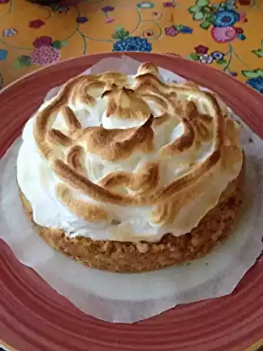 Tarte au citron et aux palets bretons