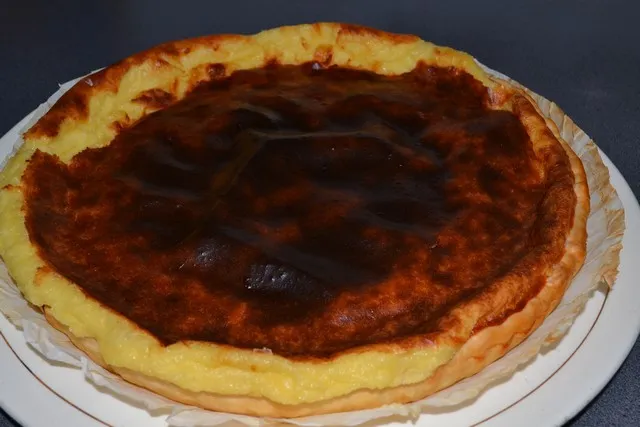 Tarte au flan de ma grand-mère