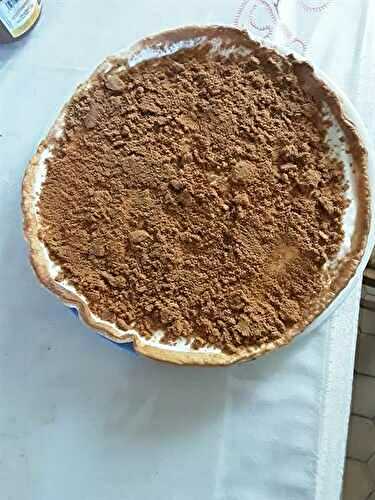 Tarte au fromage blanc, crème fraîche et speculoos