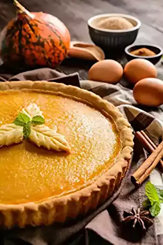Tarte au potiron sucre et cannelle
