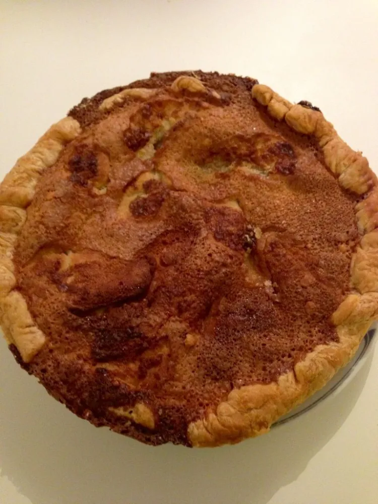 Tarte au sucre maison