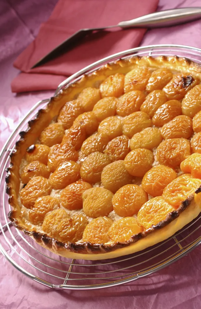 Tarte aux abricots à la brousse