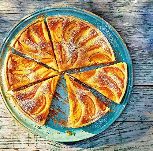 Tarte aux abricots et aux amandes
