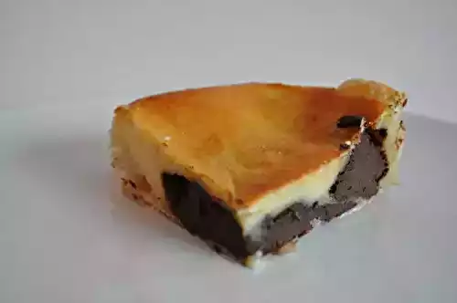 Tarte aux carrés de chocolat