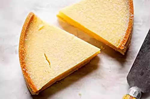 Tarte aux citrons maison, pâte à tarte au sésame