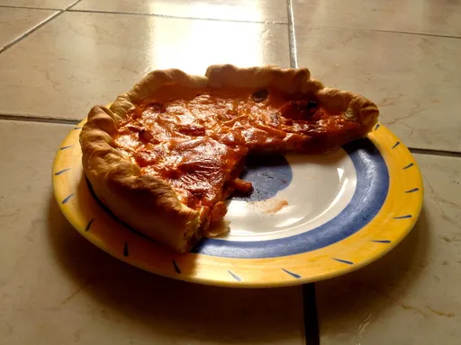 Tarte  aux crevettes et surprises