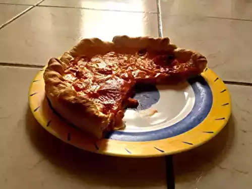 Tarte  aux crevettes et surprises