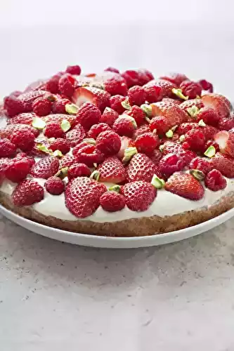 Tarte aux fraises Bretonne : la Paimpolaise