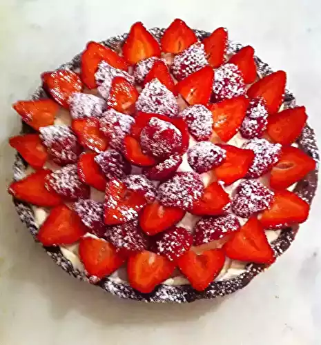 Tarte aux fraises de Véronique Et La Chouquetterie