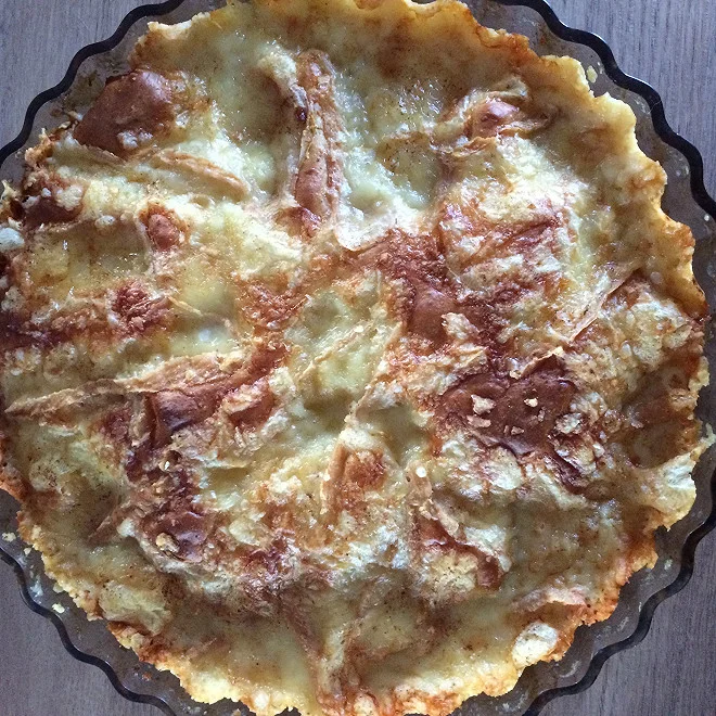 Tarte aux Maroilles version Laëtitia