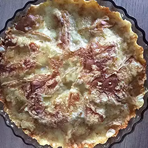 Tarte aux Maroilles version Laëtitia