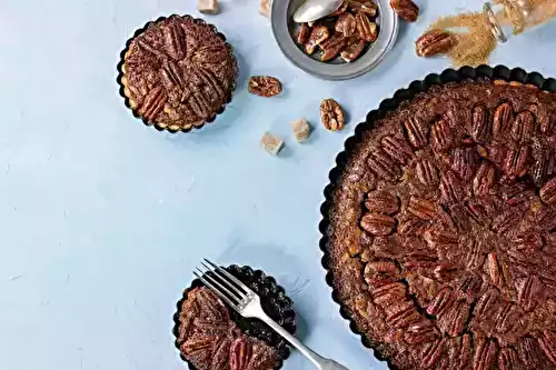 Tarte aux noix de pécan (Pecan pie)
