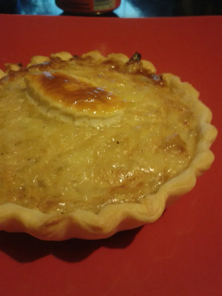 Tarte aux oignons rapide
