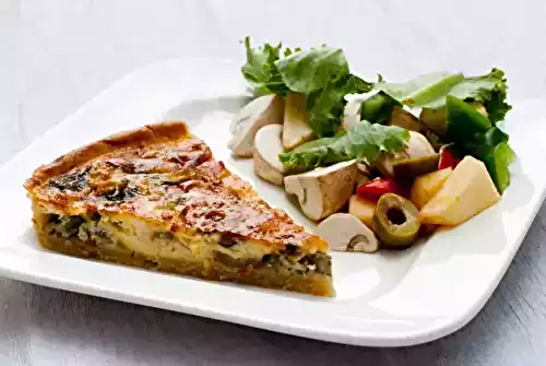 Tarte aux olives rapide