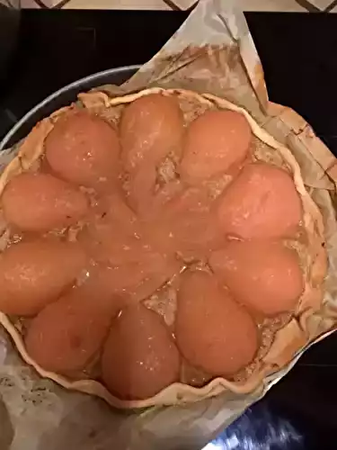 Tarte aux poires à la crème d'amandes