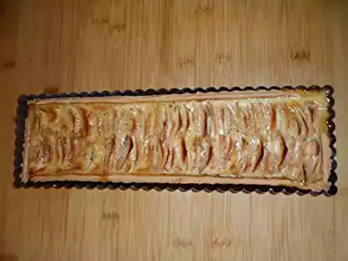 Tarte aux pommes à l'alsacienne / Apfelkuche