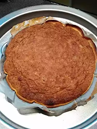 Tarte aux pommes et noix