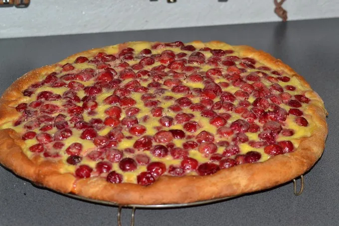 Tarte aux Quetsches briochée (de maman)