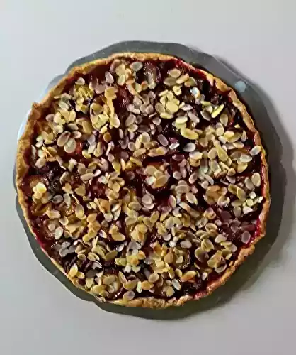 Tarte aux "quetsches poêlées"