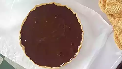 Tarte Banane Chocolat