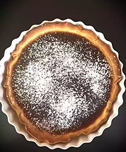 Tarte brisée au fromage blanc