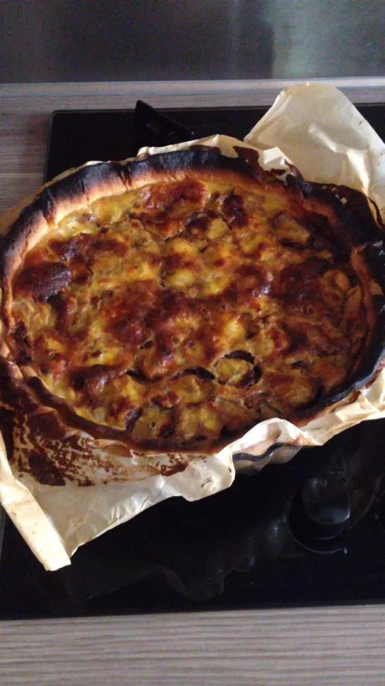 Tarte choco bananes facile