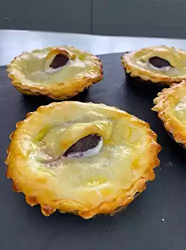 Tarte d'Halloween aux yeux de dragons