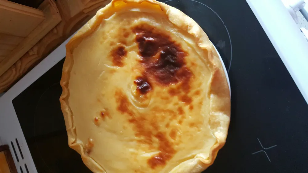 Tarte facile au flan