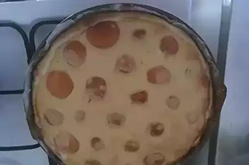 Tarte fondante aux abricots