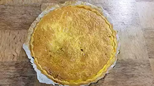 Tarte fondante aux endives et au curry