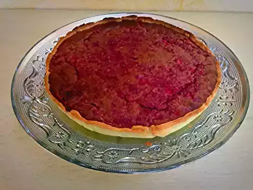 Tarte framboises groseilles